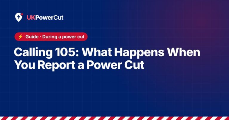 Calling 105: What Happens When You Report a Power Cut