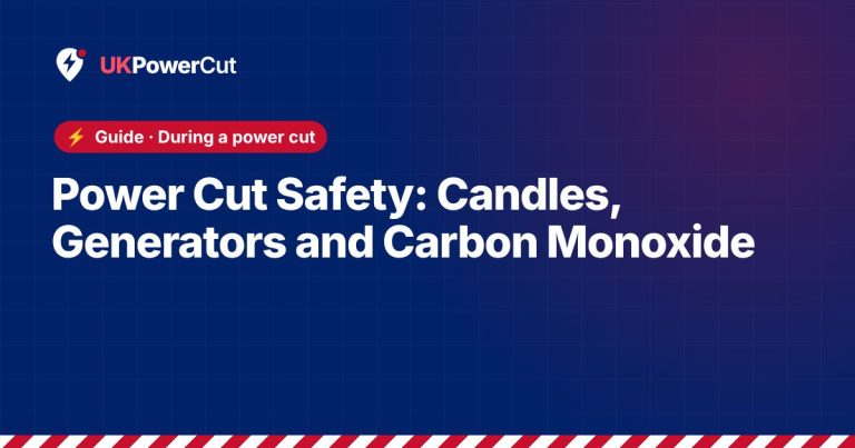 Power Cut Safety: Candles, Generators and Carbon Monoxide