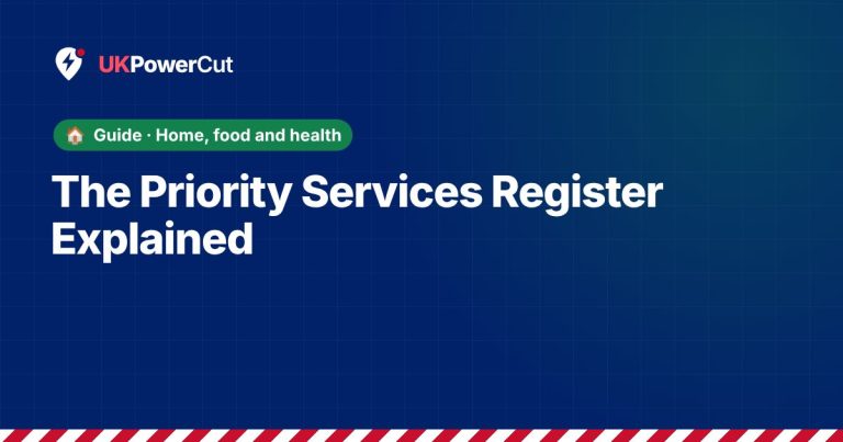 The Priority Services Register Explained